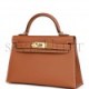 HERMES MINI KELLY SELLIER 20 GOLD EPSOM GOLD HARDWARE 39848783642718 (19.1*11.4*5.6cm)