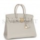 HERMES BIRKIN 35 GRIS PERLE TOGO GOLD HARDWARE 39891068813406 (34.9*27.9*17.8cm)