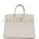 HERMES BIRKIN 35 GRIS PERLE TOGO GOLD HARDWARE 39891068813406 (34.9*27.9*17.8cm)