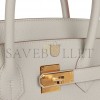 HERMES BIRKIN 35 GRIS PERLE TOGO GOLD HARDWARE 39891068813406 (34.9*27.9*17.8cm)