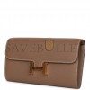 HERMES CONSTANCE WALLET TO GO ETOUPE EPSOM GOLD HARDWARE (22*11cm)