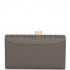 HERMES CONSTANCE WALLET TO GO GRIS MEYER EPSOM GOLD HARDWARE (20.5 x 13 x 2cm)