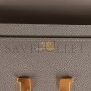 HERMES CONSTANCE WALLET TO GO GRIS MEYER EPSOM GOLD HARDWARE (20.5 x 13 x 2cm)