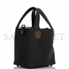 HERMES MONOCHROME PICOTIN 18 BLACK CLEMENCE BLACK HARDWARE (17.8*12.7*19.1cm)