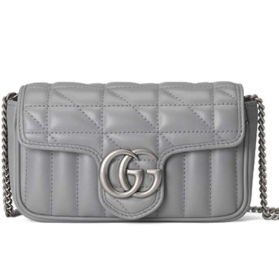 GUCCI GG MARMONT SUPER MINI BAG 476433 DTD5N 1711 (16.5*9.5*4.5cm)