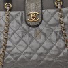 CHANEL GLAZED CALFSKIN STINGRAY LARGE BINDI CC TOTE GOLD HARDWARE (40*17*7cm)