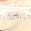 CHANEL CALFSKIN WOOD CHAIN TOTE WHITE (29*24*9cm)