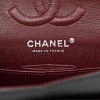 CHANEL CAVIAR QUILTED SMALL DOUBLE FLAP BLACK SILVER HARDWARE (23*14*6cm)