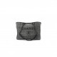 CHANEL TWEED SMALL DEAUVILLE TOTE CHARCOAL (42*34*27cm)