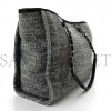 CHANEL TWEED SMALL DEAUVILLE TOTE CHARCOAL (42*34*27cm)