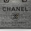 CHANEL TWEED SMALL DEAUVILLE TOTE CHARCOAL (42*34*27cm)