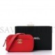 CHANEL CAVIAR QUILTED WAIST BAG RED GOLD HARDWARE (17*11*5cm)