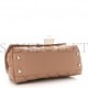 CHANEL CAVIAR QUILTED MINI COCO HANDLE FLAP BEIGE ROSE GOLD HARDWARE  (23*15*10cm)