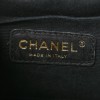 CHANEL GLAZED CALFSKIN QUILTED RITA TOP HANDLE FLAP BLACK (21*18*8cm)