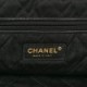 CHANEL SHINY CALFSKIN QUILTED CHANEL 22 BLACK (34*34*8cm)