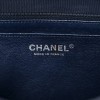 CHANEL CAVIAR QUILTED JUMBO DOUBLE FLAP NAVY BLUE SILVER HARDWARE (29*18*9cm)