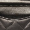 CHANEL CALFSKIN QUILTED MINI COCO MAIL CLUTCH WITH CHAIN RUTHENIUM SILVER HARDWARE (11*10*4cm)