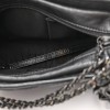 CHANEL CALFSKIN CHEVRON QUILTED SMALL GABRIELLE HOBO SO BLACK (20*15*8cm)