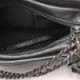 CHANEL CALFSKIN CHEVRON QUILTED SMALL GABRIELLE HOBO SO BLACK (20*15*8cm)