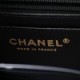 CHANEL CAVIAR QUILTED MINI TOP HANDLE RECTANGULAR FLAP BLACK GOLD HARDWARE (20*13*6cm)