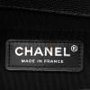 CHANEL CAVIAR QUILTED MEDIUM BOY FLAP BLACK SILVER HARDWARE (25*15*9cm)