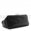 CHANEL CALFSKIN SQUARE STITCHED TASSEL BAG BLACK (36*27*17cm)