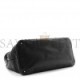 CHANEL CALFSKIN SQUARE STITCHED TASSEL BAG BLACK (36*27*17cm)