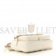 CHANEL CALFSKIN QUILTED SMALL CAMERA CASE WHITE (20*12*6cm)