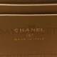 CHANEL LAMBSKIN QUILTED PEARL CRUSH SMALL VANITY CASE WITH CHAIN BLACK ROSE GOLD HARDWARE (17*10*8cm)