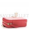 CHANEL GRAINED CALFSKIN QUILTED WAIST BAG RED GOLD HARDWARE (17*11*5cm)