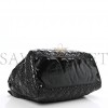 CHANEL VINYL ROCK IN MOSCOW TOTE BLACK (37*25*18cm)