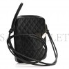 CHANEL CALFSKIN QUILTED MEDIUM CAMBON MESSENGER BLACK WHITE (25*19*3cm)