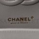 CHANEL CAVIAR QUILTED MEDIUM DOUBLE FLAP GREY ROSE GOLD HARDWARE (25*17*6cm)