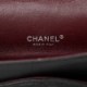 CHANEL CAVIAR QUILTED MAXI DOUBLE FLAP BLACK SILVER HARDWARE (33*24*9cm)