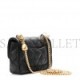 CHANEL CAVIAR QUILTED SWEETHEART MINI RECTANGULAR FLAP BLACK  GOLD HARDWARE (18*12*6cm)