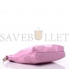 CHANEL SHINY CALFSKIN QUILTED SMALL CHANEL 22 PINK GOLD HARDWARE (30*30*8cm)