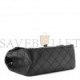 CHANEL CALFSKIN QUILTED 2.55 REISSUE MINI FLAP SO BLACK BLACK HARDWARE (19*14*7cm)