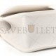 CHANEL CAVIAR QUILTED SMALL TOP HANDLE FLAP WHITE GOLD HARDWARE (25*16*8cm)