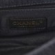 CHANEL DENIM QUILTED DENIM MOOD MINI RECTANGULAR FLAP BLACK MULTICOLOR GOLD HARDWARE (21*13*7cm)