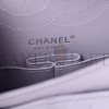 CHANEL CALFSKIN CHEVRON QUILTED 2.55 REISSUE 225 FLAP LIGHT PURPLE SILVER HARDWARE (25*15*8cm)