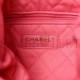 CHANEL SHINY CALFSKIN QUILTED CHANEL 22 DRAWSTRING BAG CORAL PINK GOLD HARDWARE (41*38*8cm)