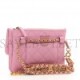 CHANEL SHINY CAVIAR PICK ME UP FLAP BELT BAG PINK GOLD HARDWARE (17*11*5cm)