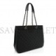 CHANEL CAVIAR QUILTED LARGE SHOPPING TOTE BLACK (36*27*11cm)