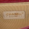 CHANEL CRUMPLED CALFSKIN CHEVRON CHAIN MEDIUM BOY FLAP RED ROSE GOLD HARDWARE (25*15*8cm)