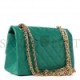 CHANEL CALFSKIN QUILTED 2.55 REISSUE MINI FLAP GREEN GOLD HARDWARE (19*13*7cm)