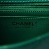 CHANEL CALFSKIN QUILTED 2.55 REISSUE MINI FLAP GREEN GOLD HARDWARE (19*13*7cm)