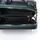 CHANEL IRIDESCENT CAVIAR QUILTED MEDIUM CC FILIGREE VANITY CASE DARK TURQUOISE (20*15*8cm)