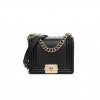 CHANEL CAVIAR MINI BOY FLAP BLACK ROSE GOLD HARDWARE (18*15*6cm)