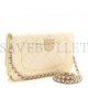 CHANEL CAVIAR QUILTED WALLET ON CHAIN WOC WHITE ROSE GOLD HARDWARE (19*12*4cm)