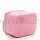 CHANEL CAVIAR QUILTED SMALL CC VANITY CASE LIGHT PINK ROSE GOLD HARDWARE (15*11*11cm)